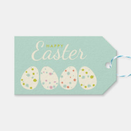 Happy Easter | Paaseieren Cadeaulabel