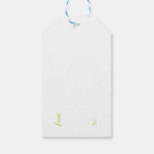 Happy Easter | Paaseieren Cadeaulabel (Achterkant)