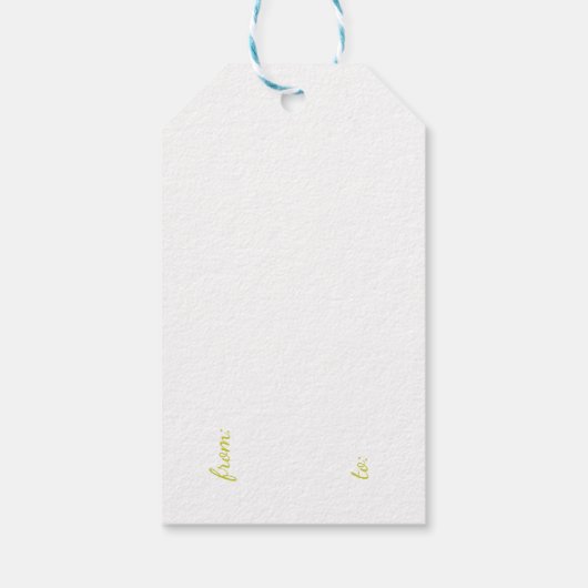 Happy Easter | Paaseieren Cadeaulabel (Achterkant)