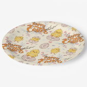 Happy Easter Paper Bord – Schattigee kuikens en ei (Gekanteld)