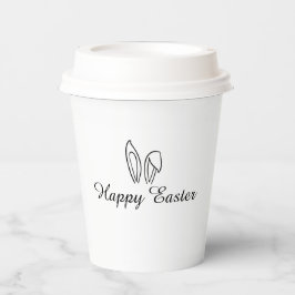 Happy Easter Paper Cups - Feestelijke feestartikel Papieren Bekers