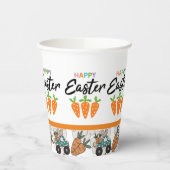 Happy Easter Papieren Bekers (Links)