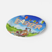 Happy Easter Papieren Bordje (Gekanteld)