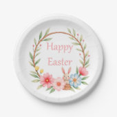Happy Easter Papieren Bordje (Voorkant)