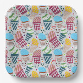 Happy Easter Papieren Bordje (Voorkant)