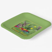 Happy Easter Papieren Bordje (Gebogen)