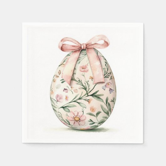 Happy Easter papieren servet (Voorkant)