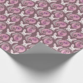 Happy Easter Pattern Cadeaupapier (Hoek)