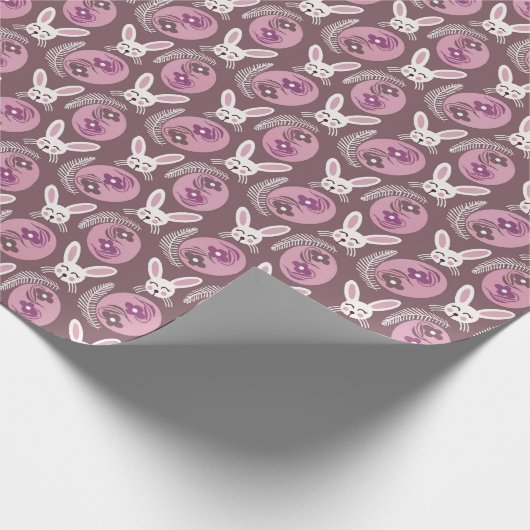 Happy Easter Pattern Cadeaupapier (Hoek)