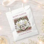 Happy Easter: Peace & Hope Lily Church Bedankzakje (Geknipt)