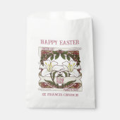 Happy Easter: Peace & Hope Lily Church Bedankzakje (Voorkant)