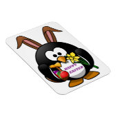 "HAPPY EASTER" PENGUIN BUNNY MAGNEET (Rechterzijde)