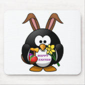 "HAPPY EASTER" PENGUIN BUNNY MUISMAT (Voorkant)