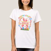 Happy Easter Personalized  T-shirt (Voorkant)