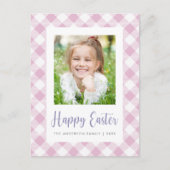 Happy Easter Photo Briefkaart (Voorkant)