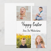 Happy Easter Photo Collage Kaart (Voorkant / Achterkant)