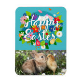 Happy Easter Photo Magnet Magneet (Verticaal)