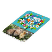 Happy Easter Photo Magnet Magneet (Linkerzijde)