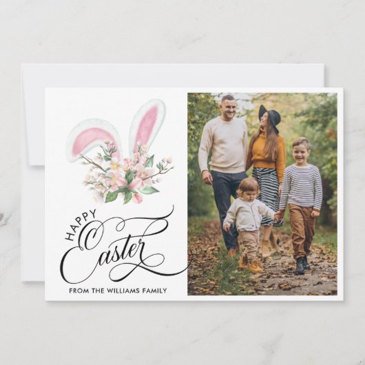 Happy Easter Photo Typografie (Voorkant)