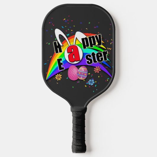 Happy Easter Pickleball Paddle (Voorkant)