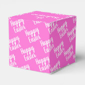 Happy Easter Pink Bedankdoosjes (Achterkant)