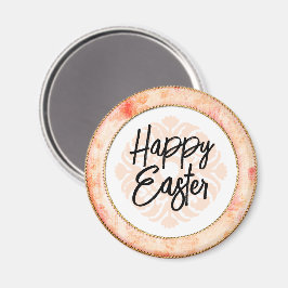 Happy Easter Pink  Lijst Magnet