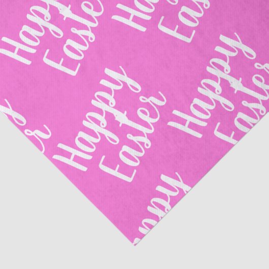  Happy Easter Pink Tissuepapier (Detail)