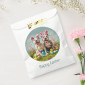 Happy Easter Pit Bull Dogs Bedankzakje (Gezegeld)