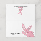 Happy Easter Plaatskaartje (Buitenkant ongevouwen)