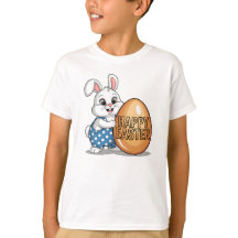 Happy Easter Polka Dot Bunny