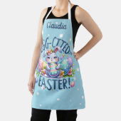 Happy Easter Polka Dot Easter Bunnies Schort (Insitu)
