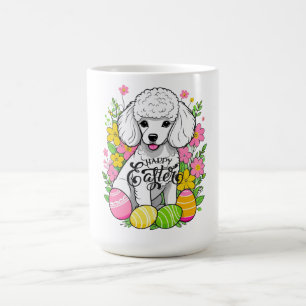 Happy Easter Poodle Koffiemok