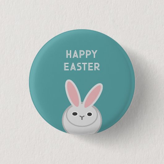 Happy Easter Postcard Ronde Button 3,2 Cm (Voorkant)