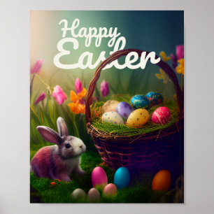 Happy Easter Poster