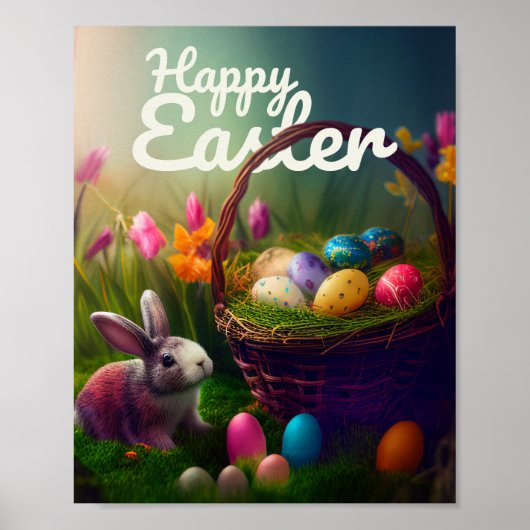 Happy Easter Poster (Voorkant)