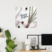 HAPPY EASTER POSTER (Thuiskantoor)