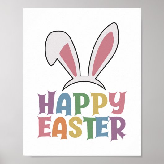 Happy Easter Poster (Voorkant)