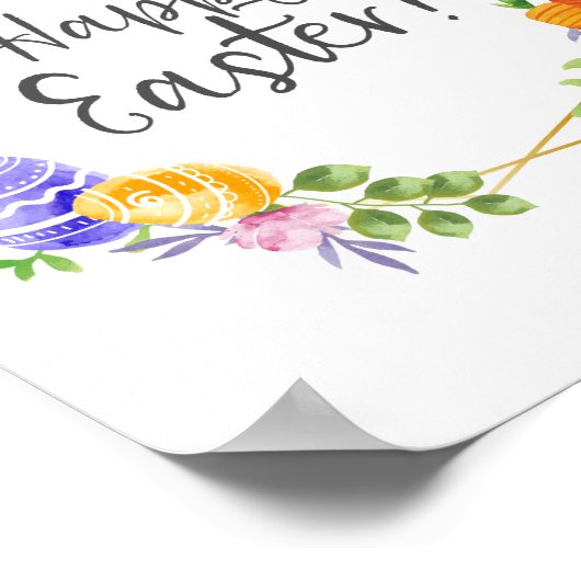 Happy Easter Poster (Hoek)