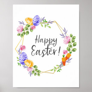 Happy Easter Poster