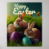 Happy Easter Poster (Voorkant)