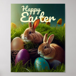 Happy Easter Poster
