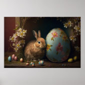 Happy Easter-Poster voor eitjes Poster (Voorkant)