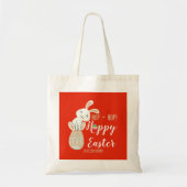 Happy Easter, prettige familie, susterbroodjes, ee Tote Bag (Voorkant)