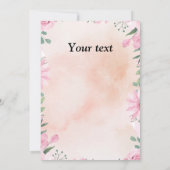 Happy Easter - purple blue egg with photo Kaart (Achterkant)