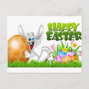 Happy Easter Rabbit Briefkaart