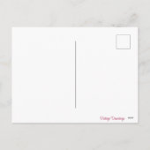 Happy Easter  Retro Baby Lamb Custom Feestdagenkaart (Achterkant)