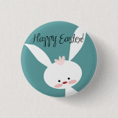 Happy Easter Ronde Button 3,2 Cm (Voorkant)