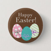Happy Easter Ronde Button 5,7 Cm (Voorkant)
