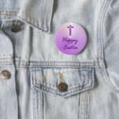 Happy Easter Ronde Button 5,7 Cm (In situ)