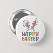 Happy Easter Ronde Button 5,7 Cm (Voorkant /achterkant)